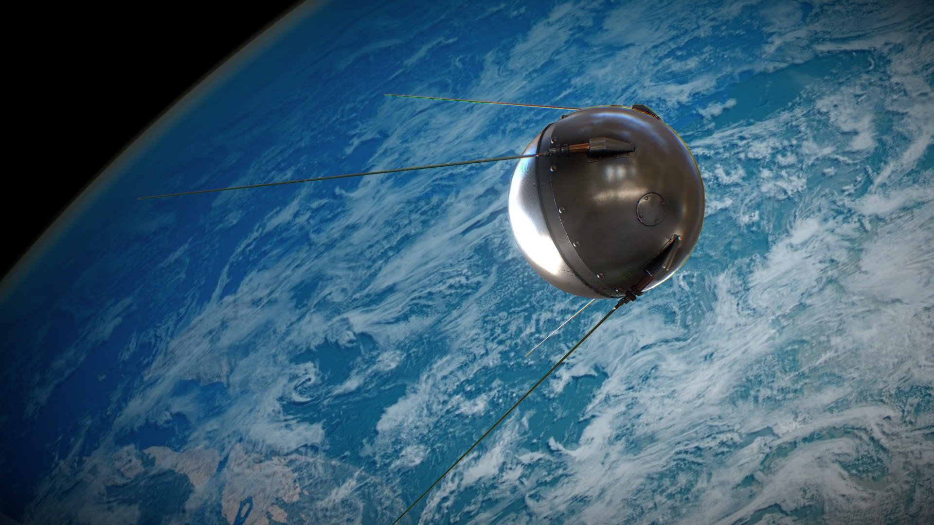 Запуск первого искусственного спутника земли фото